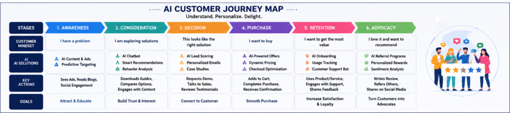 AI customer journey mapping for personalized marketing experiences