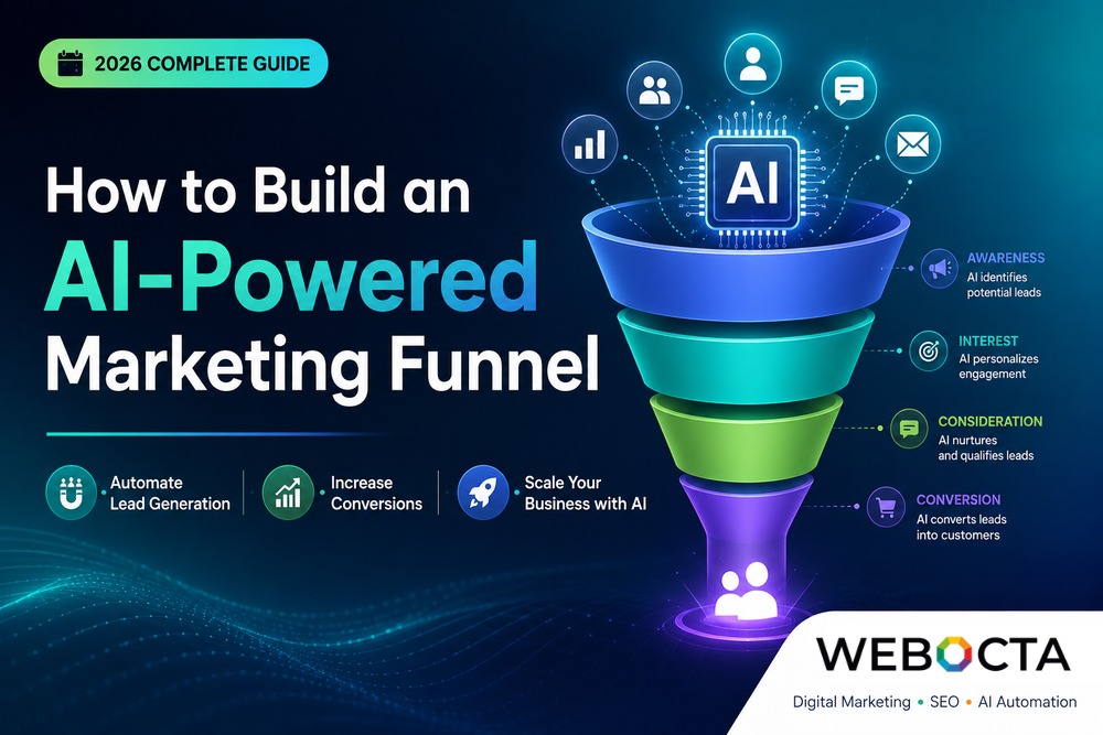 How to Build an AI-Powered Marketing Funnel to automate lead generation, increase conversions, and scale business growth with AI.